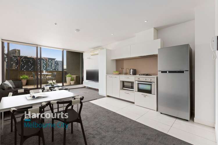 Main view of Homely apartment listing, 809/200 Spencer Street, Melbourne VIC 3000