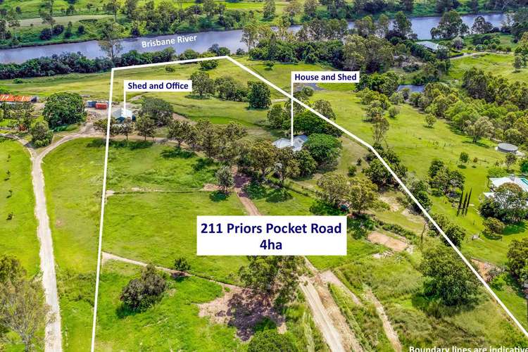 Main view of Homely acreageSemiRural listing, 211 Priors Pocket Road, Moggill QLD 4070