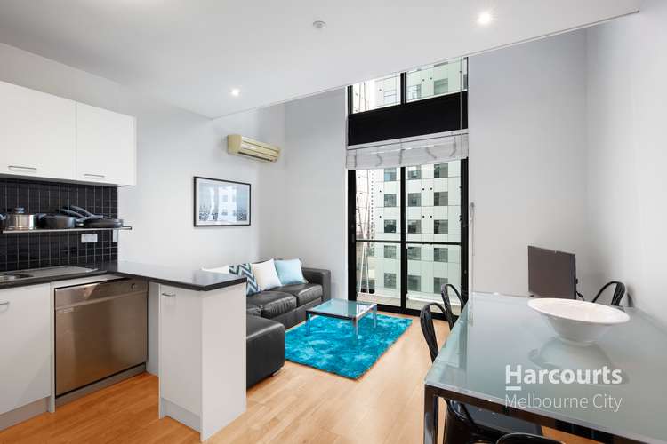 Second view of Homely apartment listing, 1707/87 Franklin Street, Melbourne VIC 3000