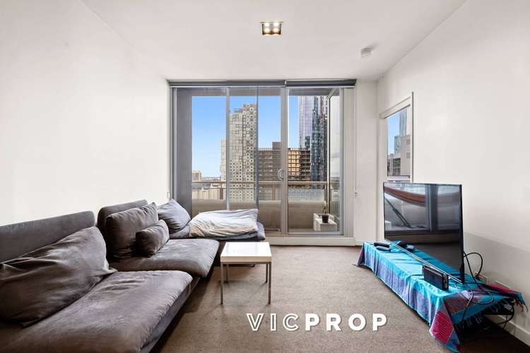 Second view of Homely apartment listing, 2504/8 Franklin Street, Melbourne VIC 3000