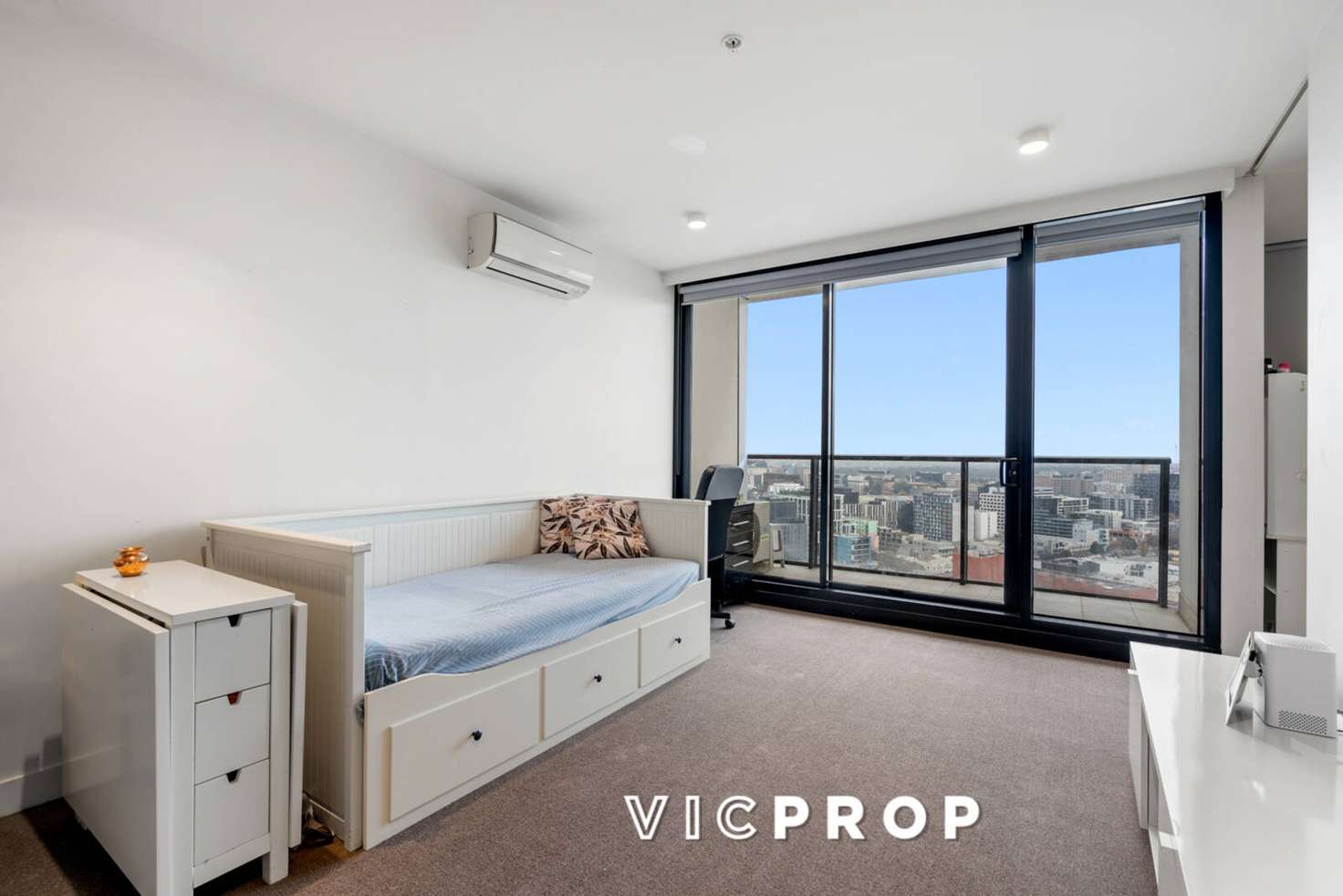 Main view of Homely apartment listing, 2405/33 Mackenzie Street, Melbourne VIC 3000