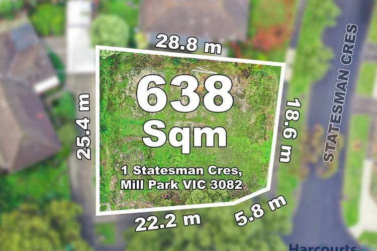 Main view of Homely house listing, 1 Statesman Crescent, Mill Park VIC 3082
