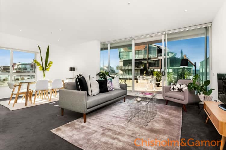 Second view of Homely apartment listing, 407/55 Beach Street, Port Melbourne VIC 3207