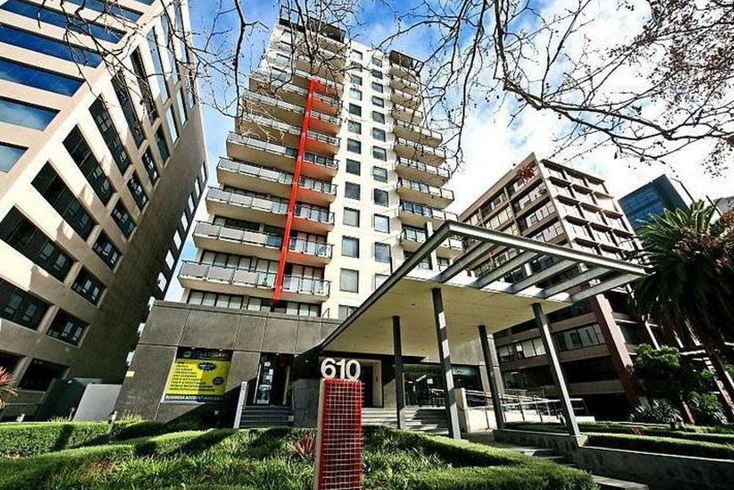 Main view of Homely apartment listing, 1505/610 St Kilda Road, Melbourne VIC 3004