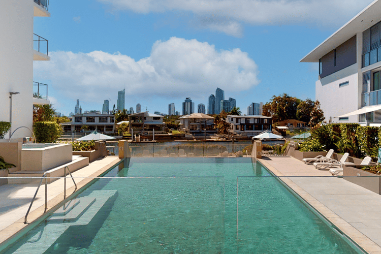 Main view of Homely apartment listing, 2411/33 T E Peters Drive, Broadbeach Waters QLD 4218