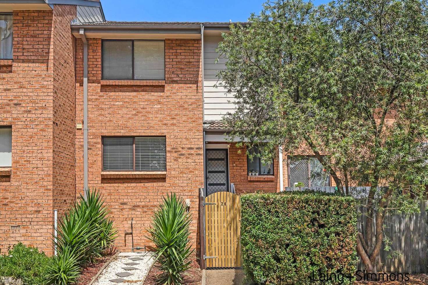Main view of Homely townhouse listing, 26/22-24 Caloola Road, Constitution Hill NSW 2145