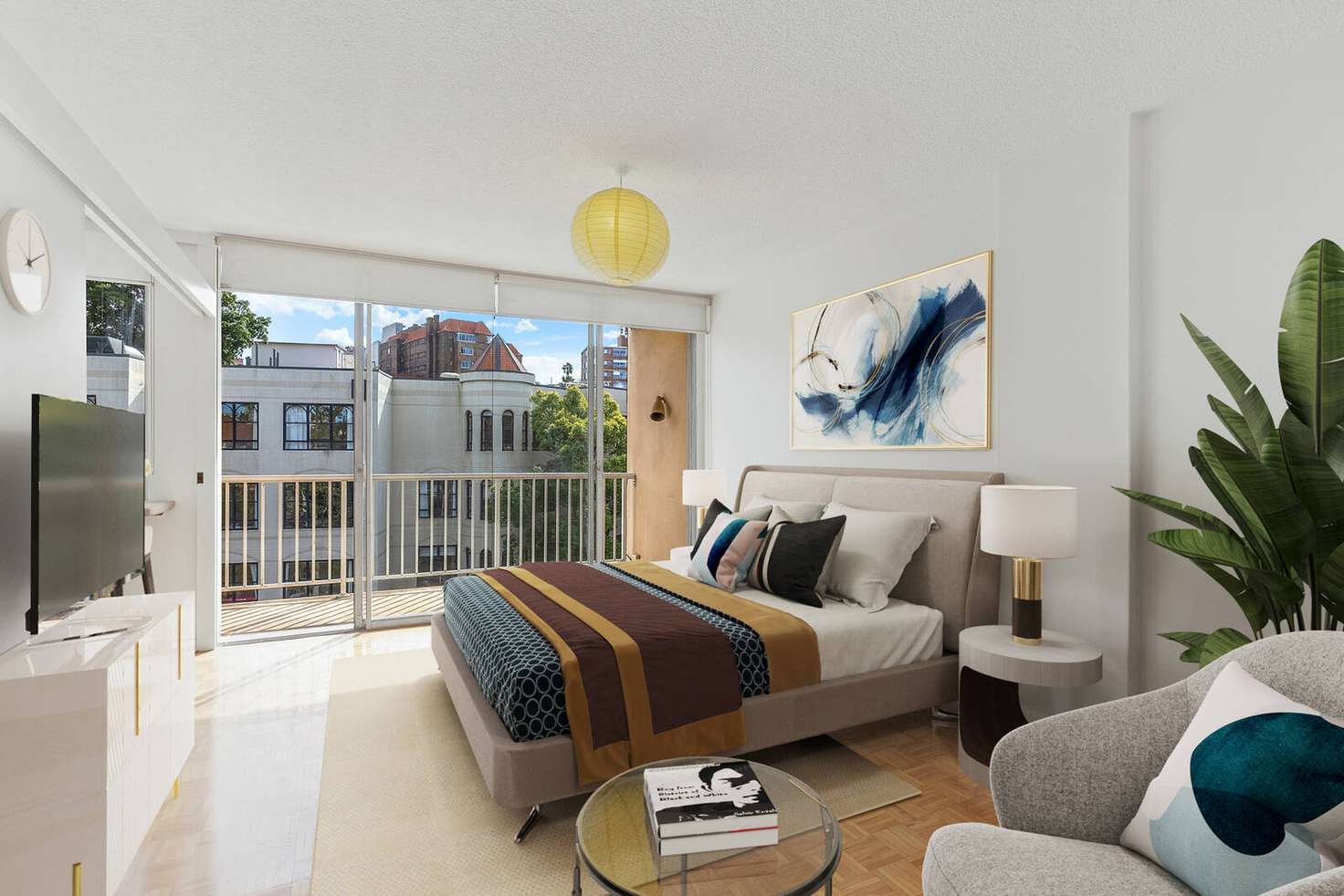 Main view of Homely studio listing, 604/76 Roslyn Gardens, Elizabeth Bay NSW 2011