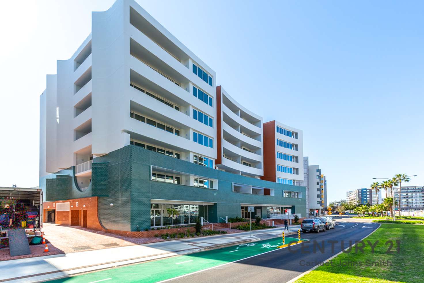 Main view of Homely apartment listing, 601/21 Honeysuckle Drive, Newcastle NSW 2300