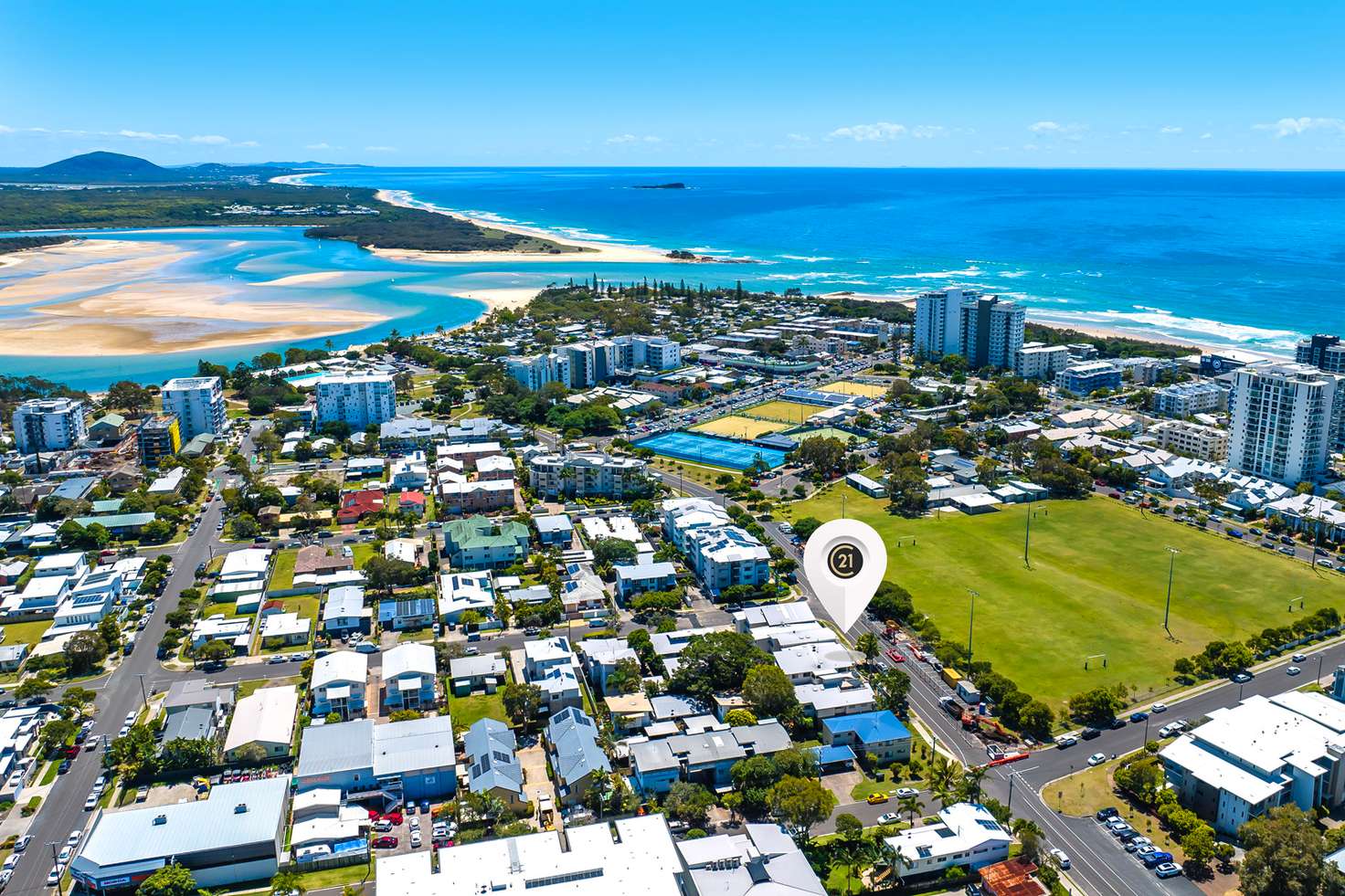 Main view of Homely unit listing, 9/42-46 Fourth Avenue, Maroochydore QLD 4558