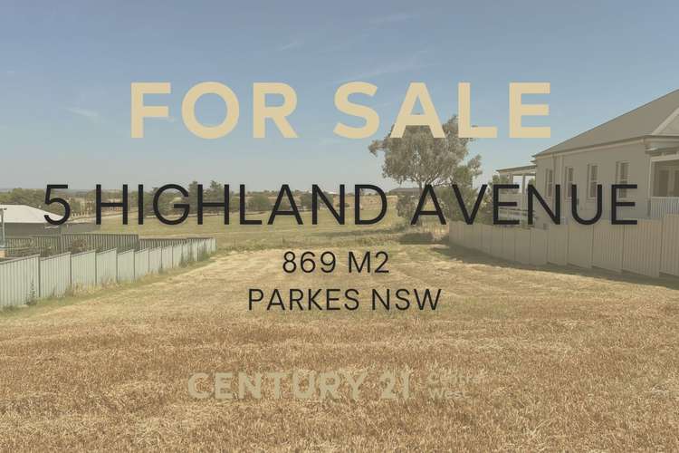 Main view of Homely residentialLand listing, 5 Highland Avenue, Parkes NSW 2870