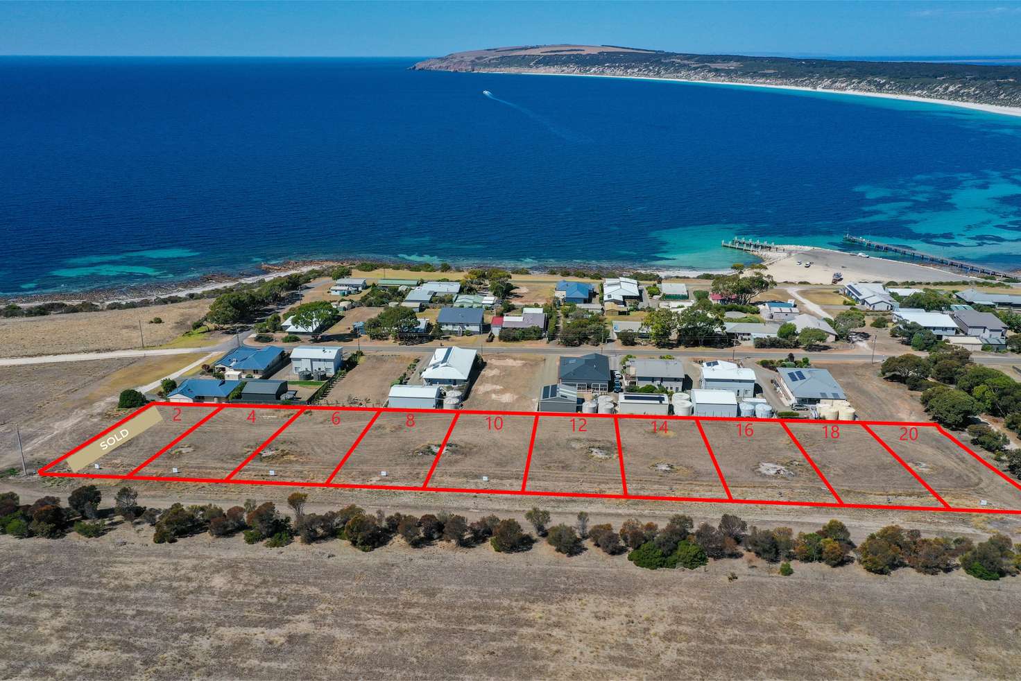 Main view of Homely residentialLand listing, 8 Maxwell Terrace, Emu Bay SA 5223