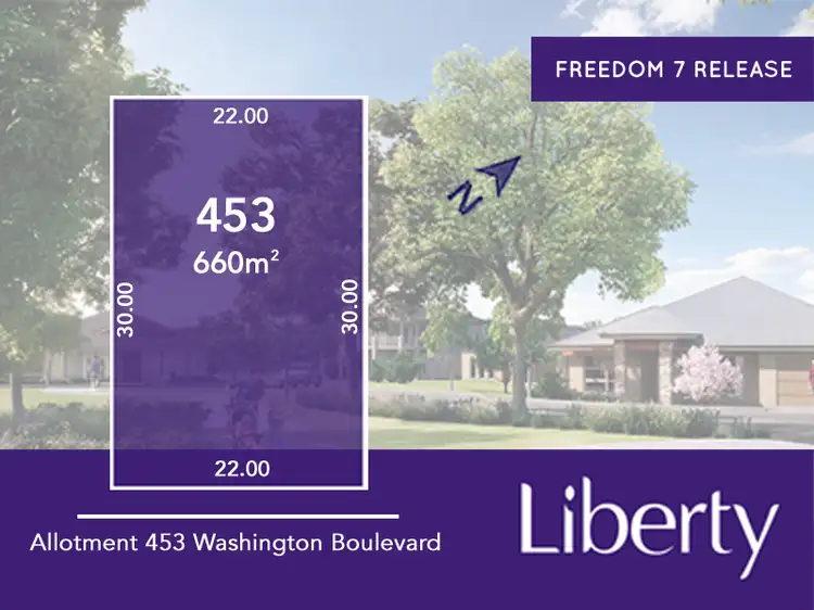 Main view of Homely land listing, Lot 453 Washington Boulevard (Stage 7), Two Wells SA 5501