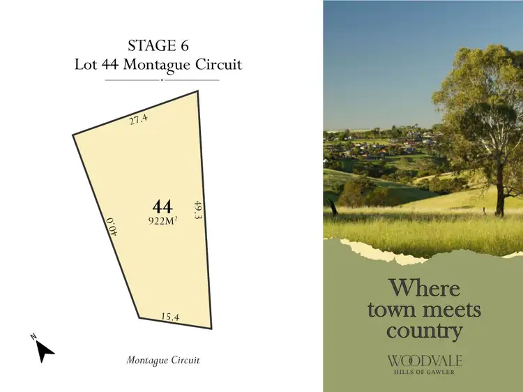 Lot 44 Montague CIrcuit, Gawler South SA 5118