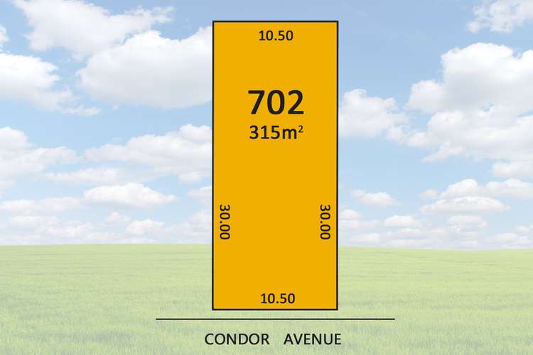 Main view of Homely residentialLand listing, Lot 702 Condor Avenue, Burton SA 5110