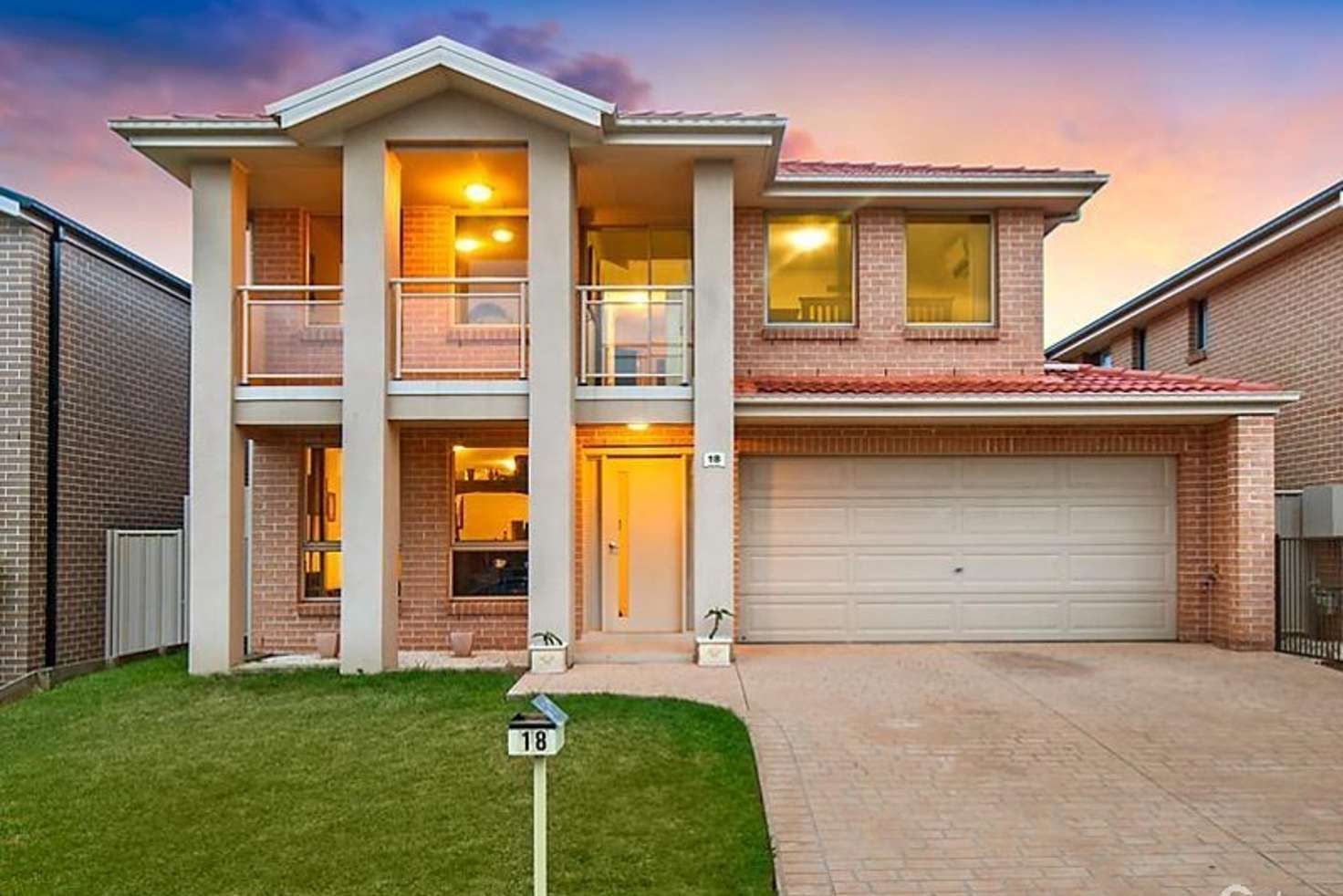 Main view of Homely house listing, 18 Rosebrook Ave, Kellyville Ridge NSW 2155