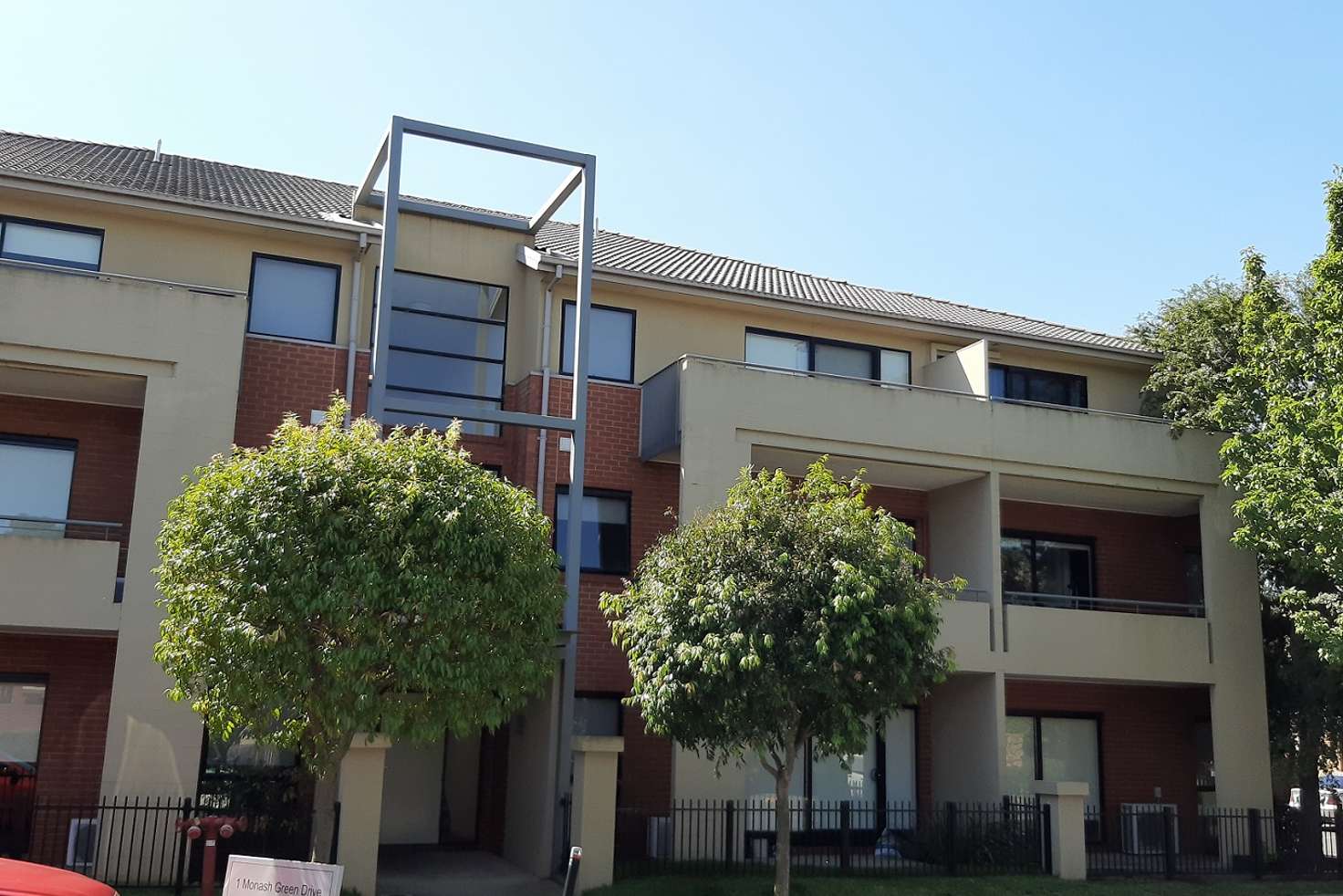 Main view of Homely apartment listing, 12/1 Monash Green Drive, Clayton VIC 3168