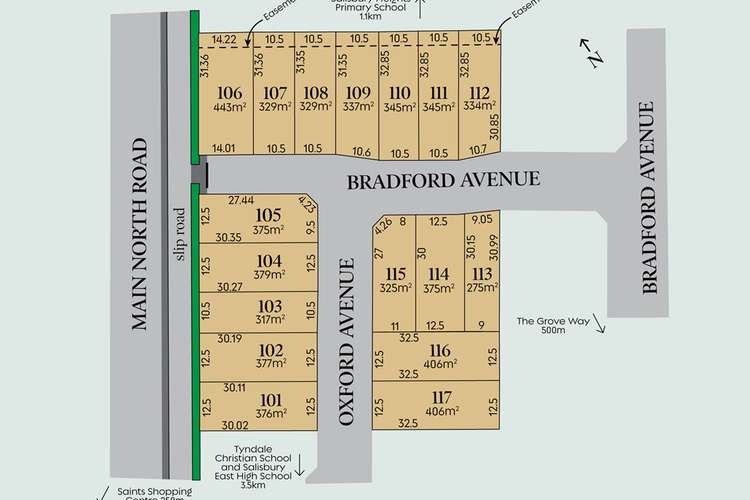 Second view of Homely residentialLand listing, Lot 115 Bradford Avenue, Salisbury Heights SA 5109