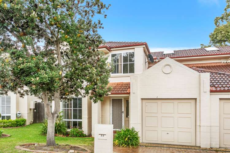 Main view of Homely townhouse listing, 22 Bluegum Way, Menai NSW 2234