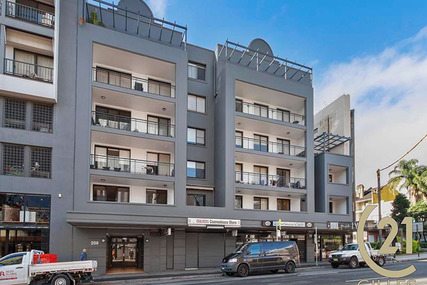 Main view of Homely apartment listing, 504/208 Chalmers Street, Surry Hills NSW 2010