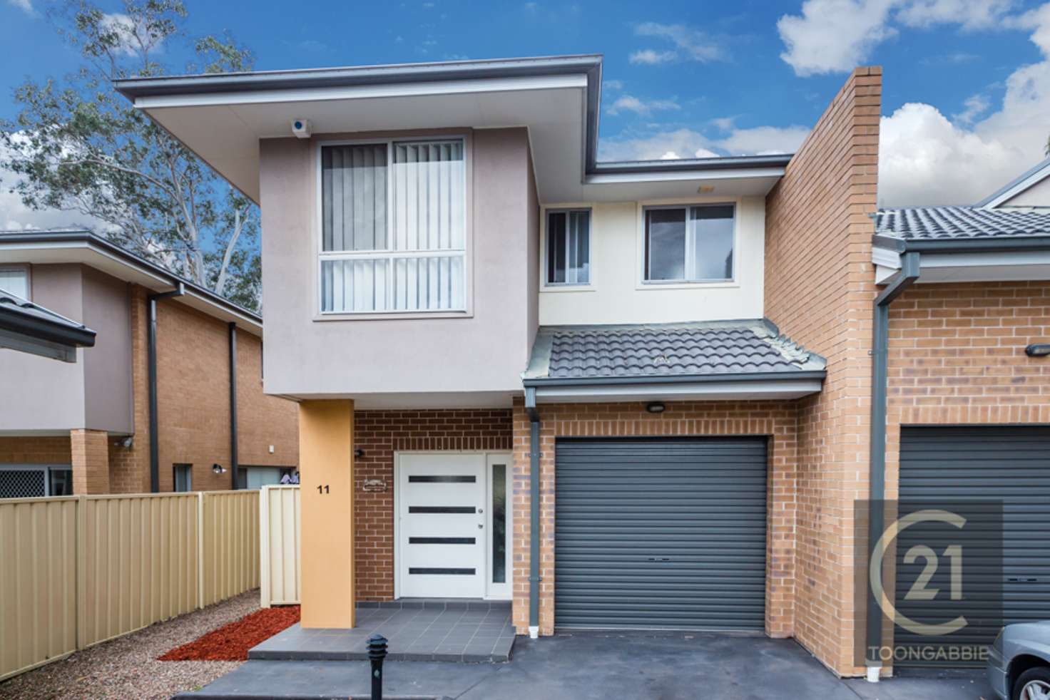 Main view of Homely townhouse listing, 11/17 Mimosa Avenue, Toongabbie NSW 2146