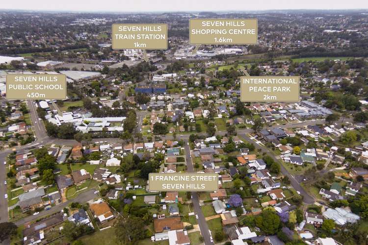 Second view of Homely house listing, 1 Francine Street, Seven Hills NSW 2147