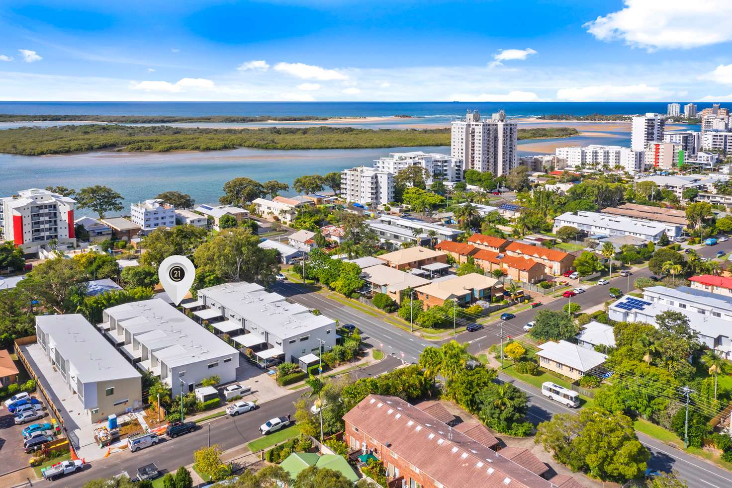 Main view of Homely townhouse listing, 13/60 Anzac Avenue, Maroochydore QLD 4558