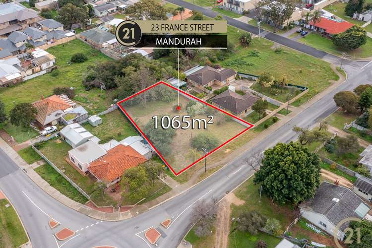 Third view of Homely residentialLand listing, 23 France Street, Mandurah WA 6210