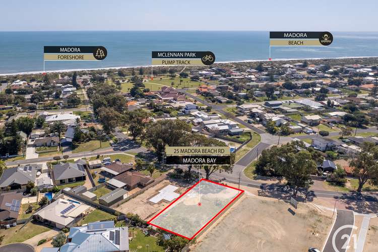 Main view of Homely residentialLand listing, 25 Madora Beach Rd, Madora Bay WA 6210