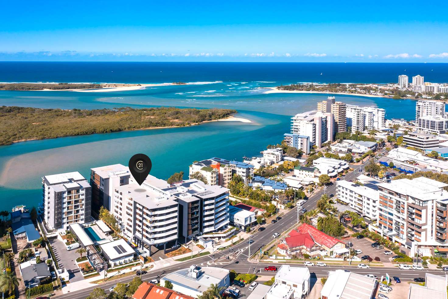 Main view of Homely unit listing, 2503/100 Duporth Avenue, Maroochydore QLD 4558