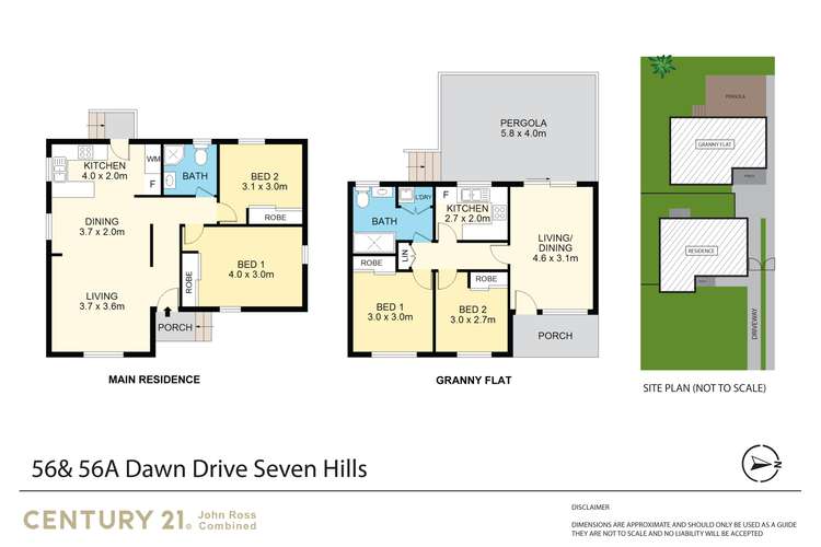 Third view of Homely house listing, 56 and 56a Dawn Drive, Seven Hills NSW 2147