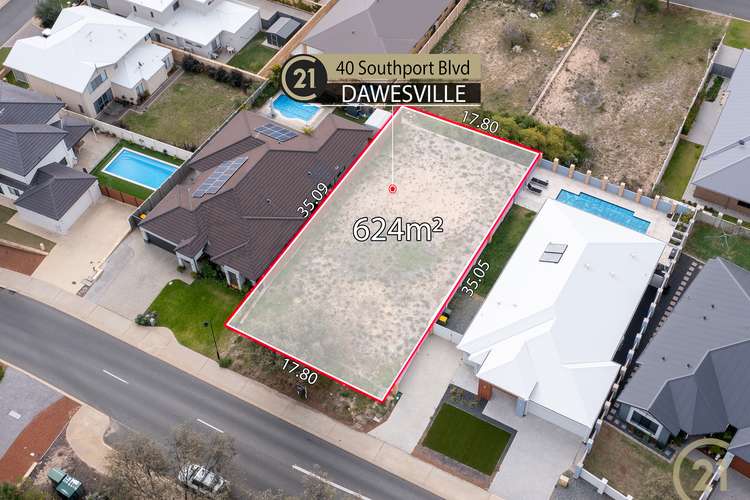 Fifth view of Homely residentialLand listing, 40 Southport Boulevard, Dawesville WA 6211