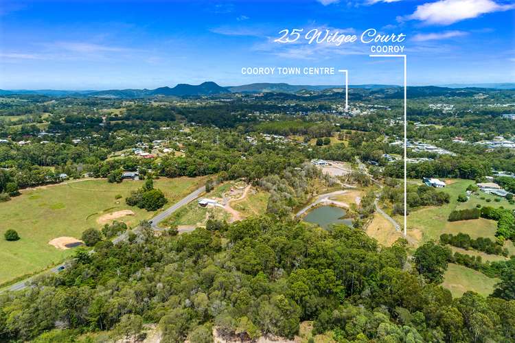 Main view of Homely acreageSemiRural listing, 25 Wilgee Court, Cooroy QLD 4563