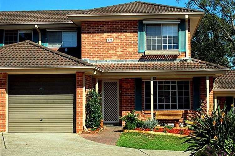 Main view of Homely townhouse listing, 27/212-222 Harrow Road, Glenfield NSW 2167