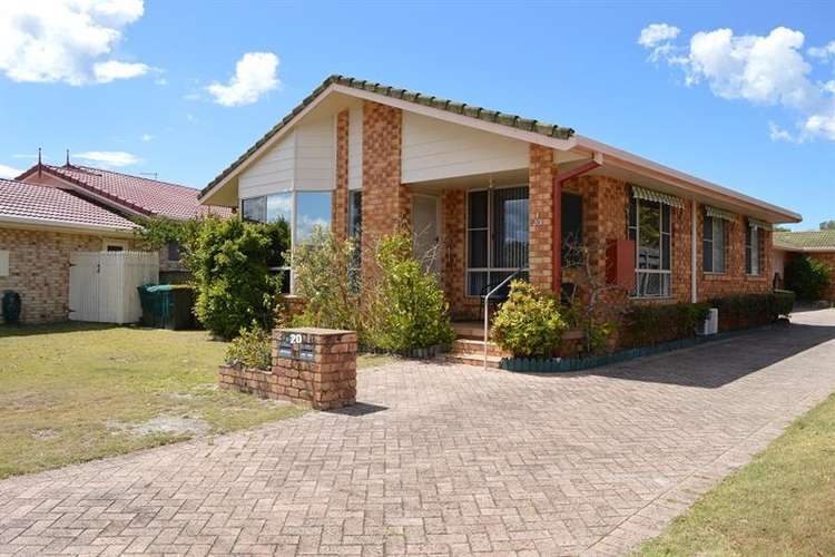 Main view of Homely semiDetached listing, 1/20 Melaleuca Drive, Yamba NSW 2464