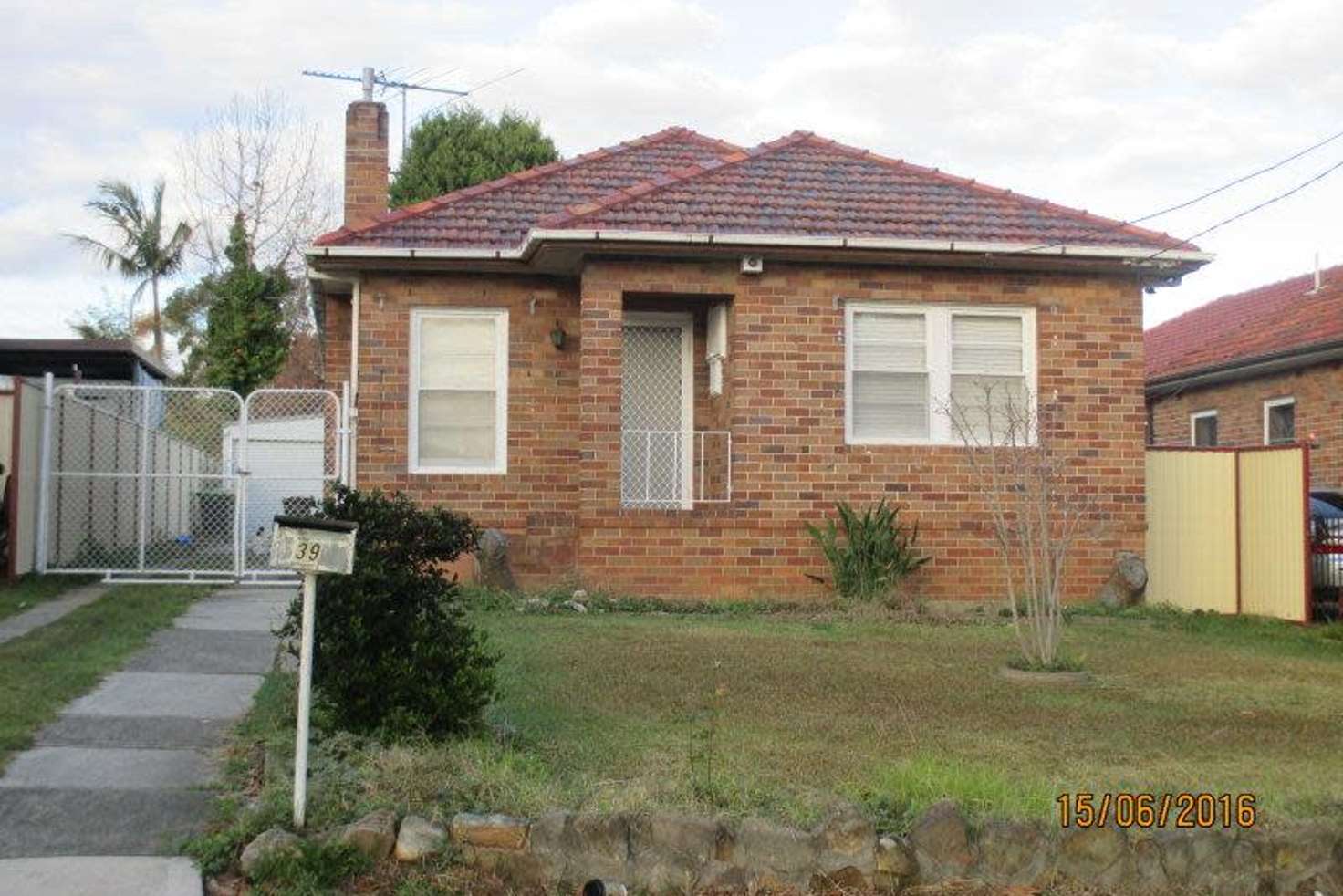 Main view of Homely house listing, 39 Jocelyn St, Chester Hill NSW 2162