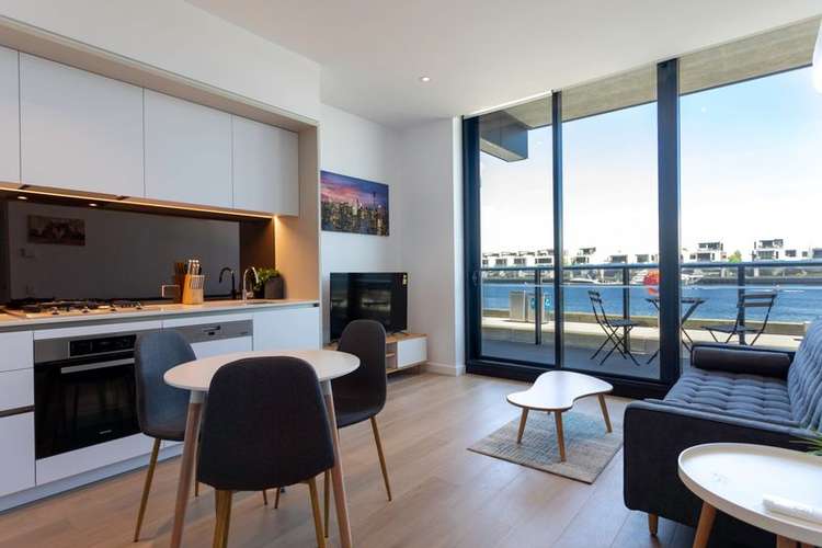Main view of Homely apartment listing, G04/915 Collins Street, Docklands VIC 3008