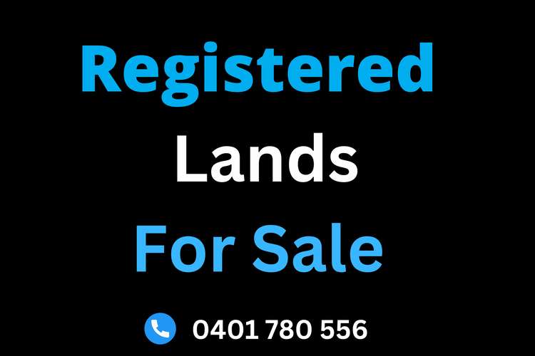 REGISTERED LAND - SELLING FAST - CALL US NOW, Box Hill NSW 2765