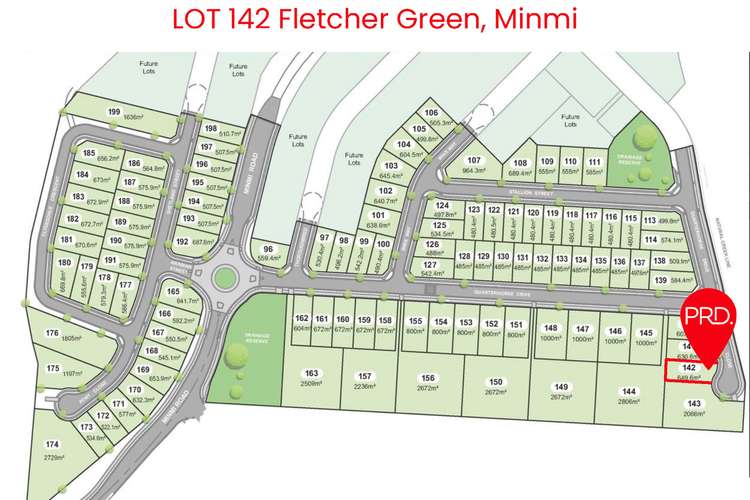Main view of Homely residentialLand listing, LOT 142 Fletcher Green, Minmi NSW 2287