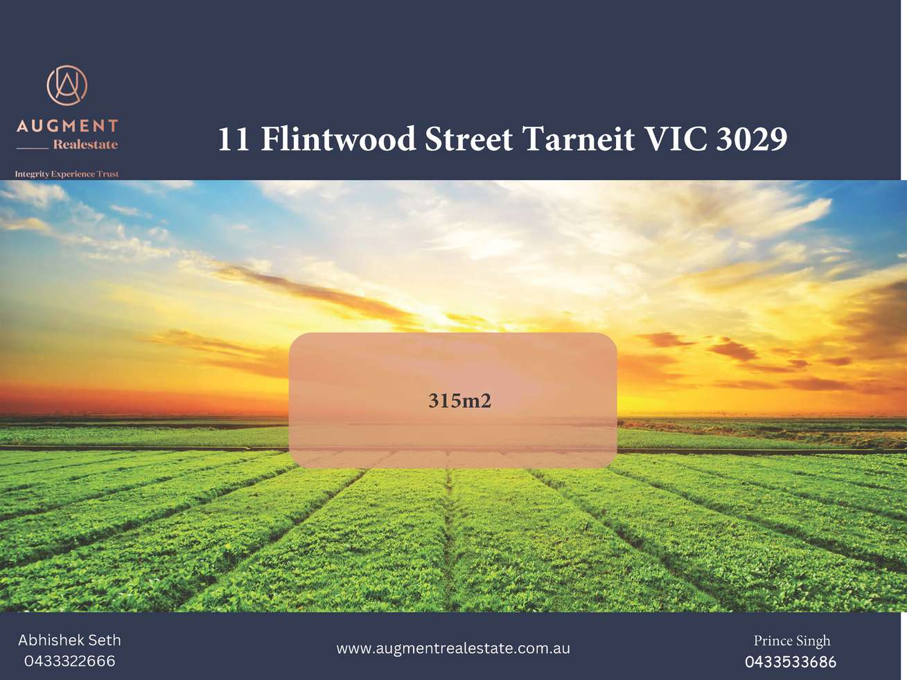 Main view of Homely residentialLand listing, 11 Flintwood Street, Tarneit VIC 3029