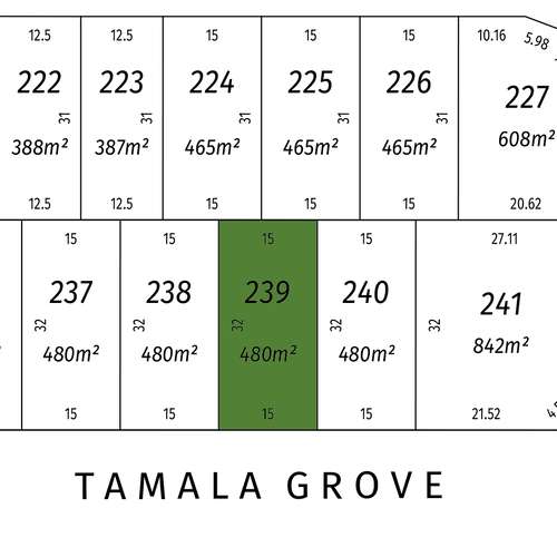 LOT 239 Tamala Grove, Helena Valley WA 6056