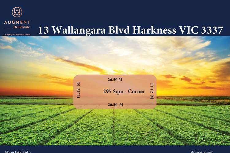 Main view of Homely residentialLand listing, 13 Wallangara Boulevard, Harkness VIC 3337