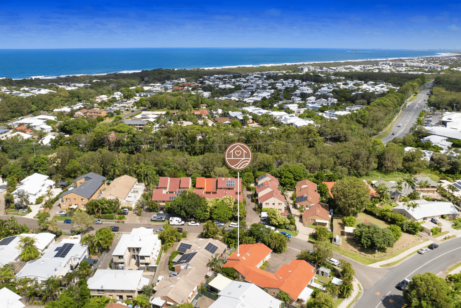 Main view of Homely unit listing, 3/1 Melville Court, Mount Coolum QLD 4573