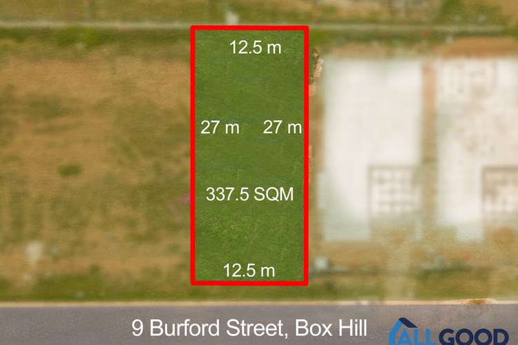 Main view of Homely residentialLand listing, LOT 209, 9 Burford Street, Box Hill NSW 2765