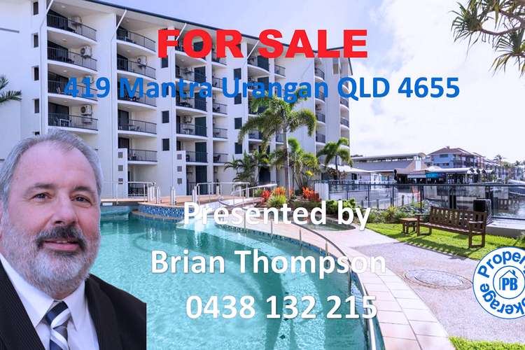Main view of Homely unit listing, 419 Mantra Hervey Bay Buccaneer Dr, Urangan QLD 4655