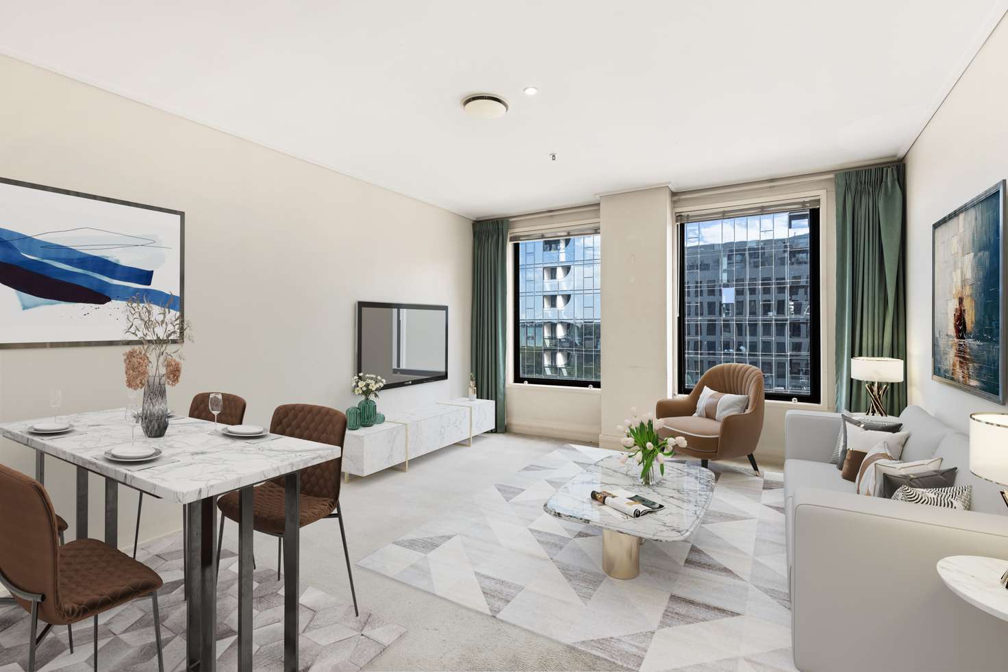 Main view of Homely apartment listing, 1005/442 St Kilda Road, Melbourne VIC 3000