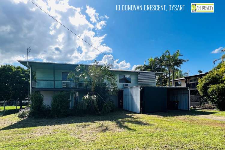Main view of Homely house listing, 10 Donovan Crescent, Dysart QLD 4745