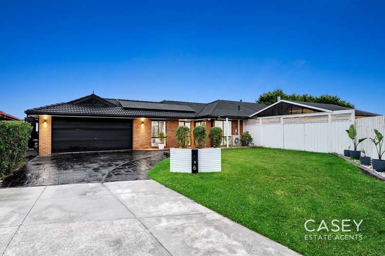 Main view of Homely house listing, 6 Emoh Close, Cranbourne VIC 3977