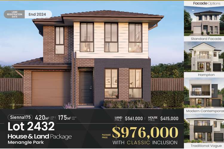Main view of Homely house listing, Lot 2432 Proposed, Menangle Park NSW 2563