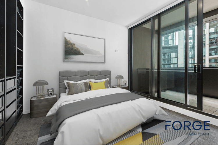 Main view of Homely apartment listing, 306N/889 Collins street, Docklands VIC 3008