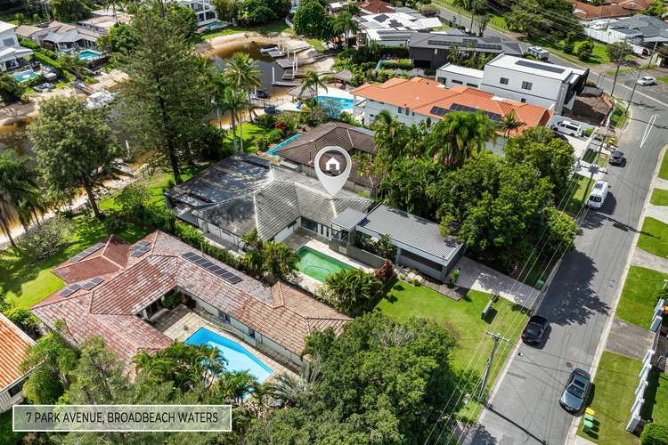 Main view of Homely house listing, 7 PARK AVENUE, Broadbeach Waters QLD 4218
